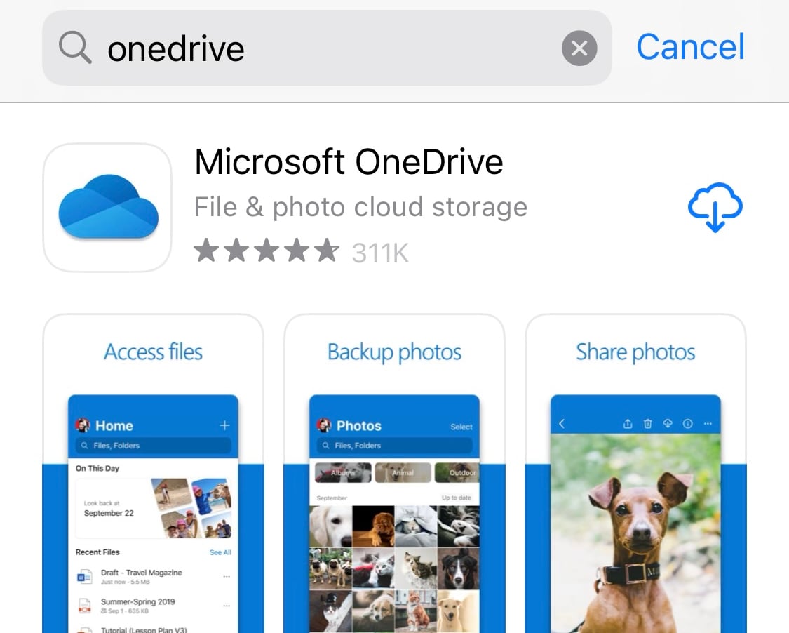 Searching in App Store